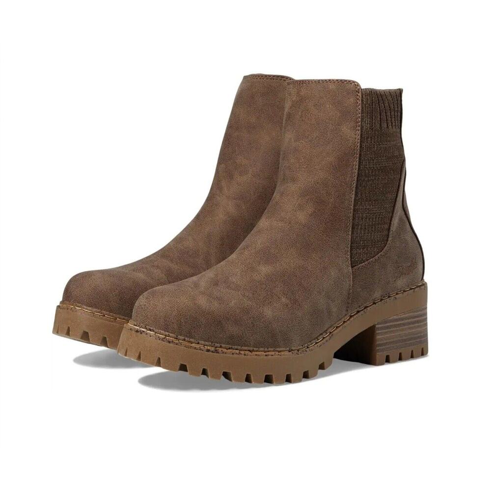 Blowfish Malibu Women's Levorah Fashion Boot Taupe Size 8.5 New in Box - Picture 1 of 9
